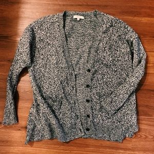 Madewell Marled Gray Cardigan